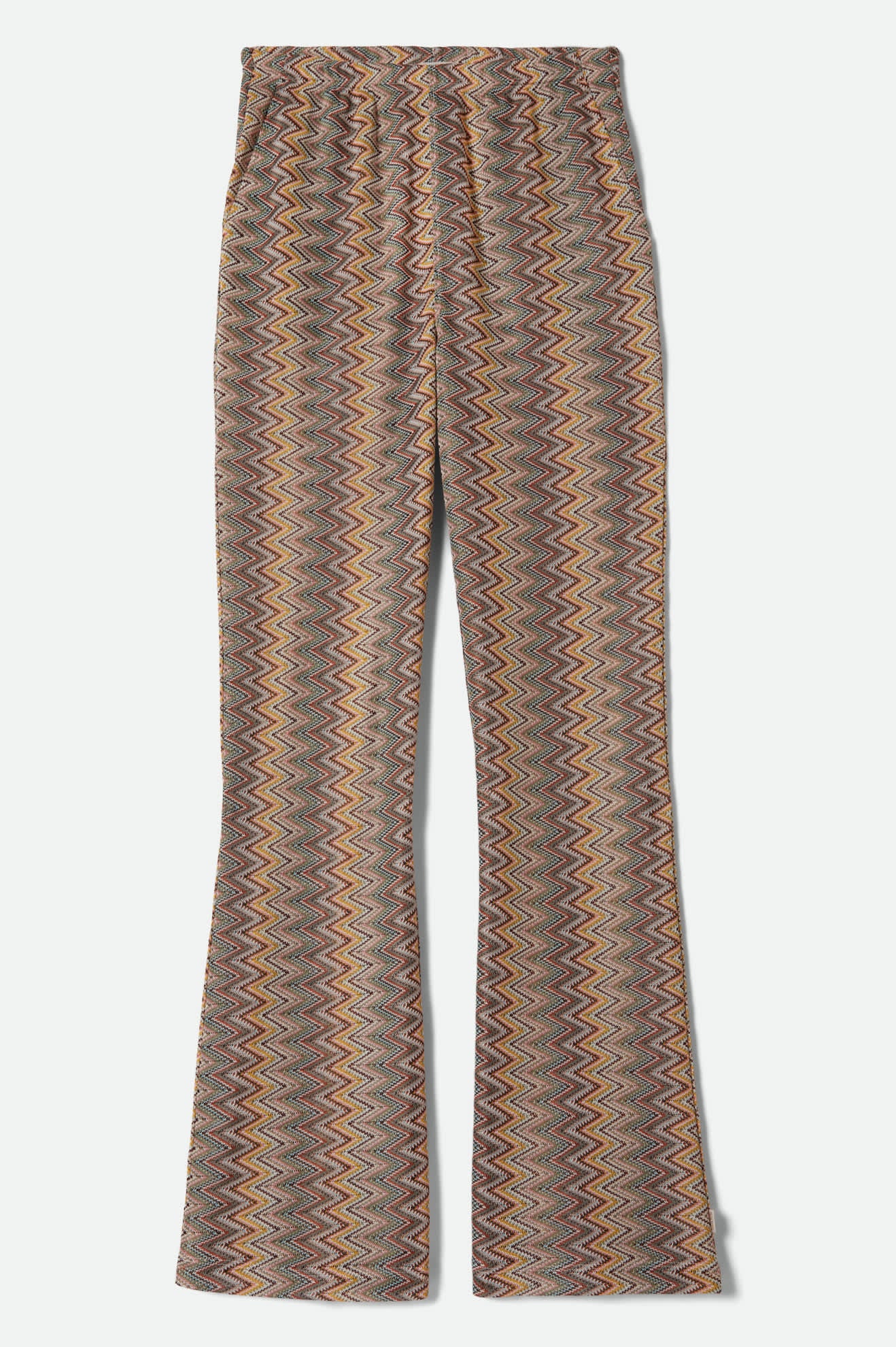 Women's The Cabana Mesh Lounge Pant in the color Multi Color Zigzag - Front Product View