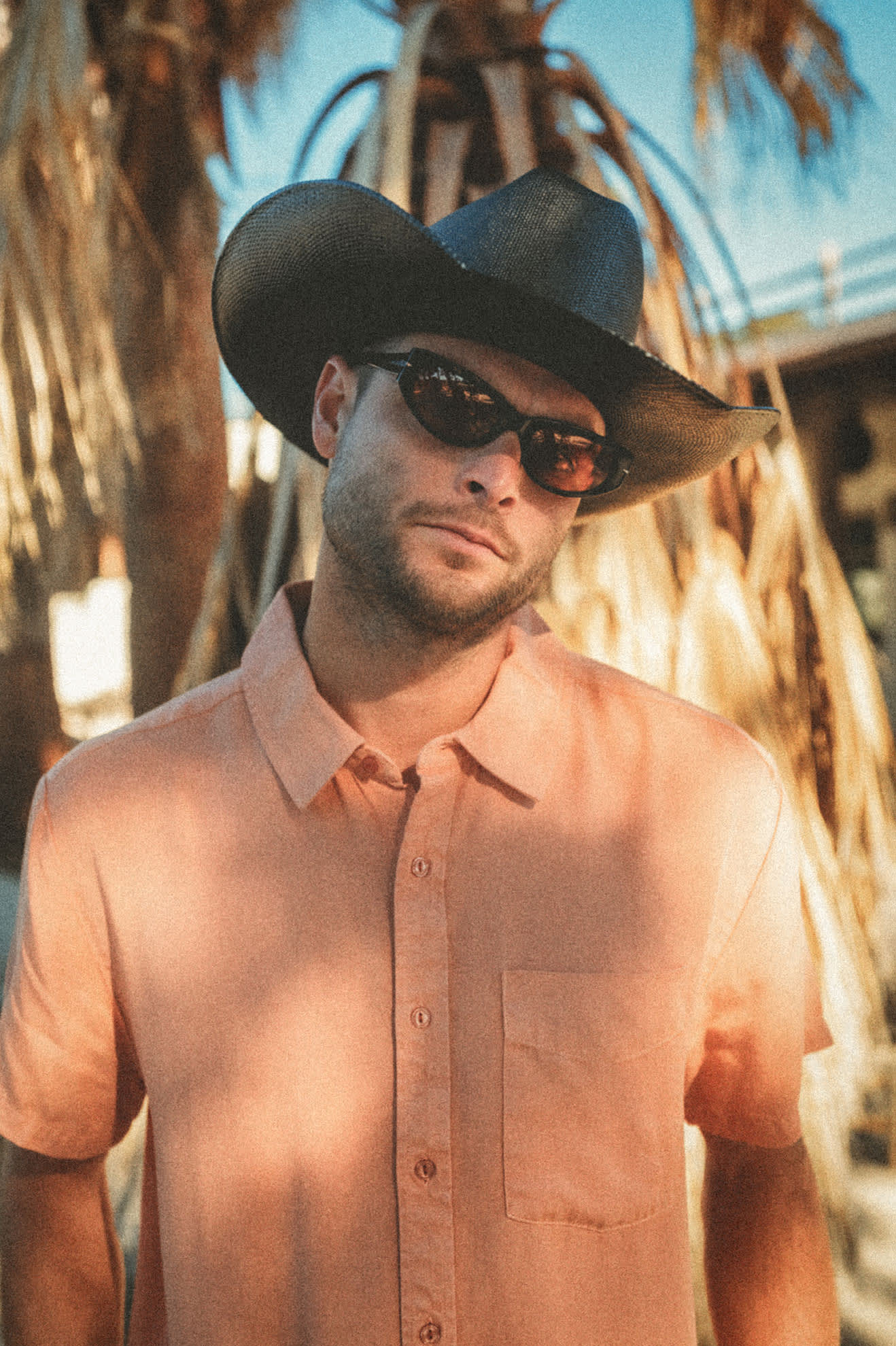 Unisex Laredo Straw Cowboy Hat in the color Black - Men's Lifestyle image