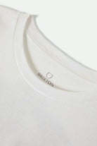 Men's Union L/S Standard T-Shirt in the color White - Additional Laydown image