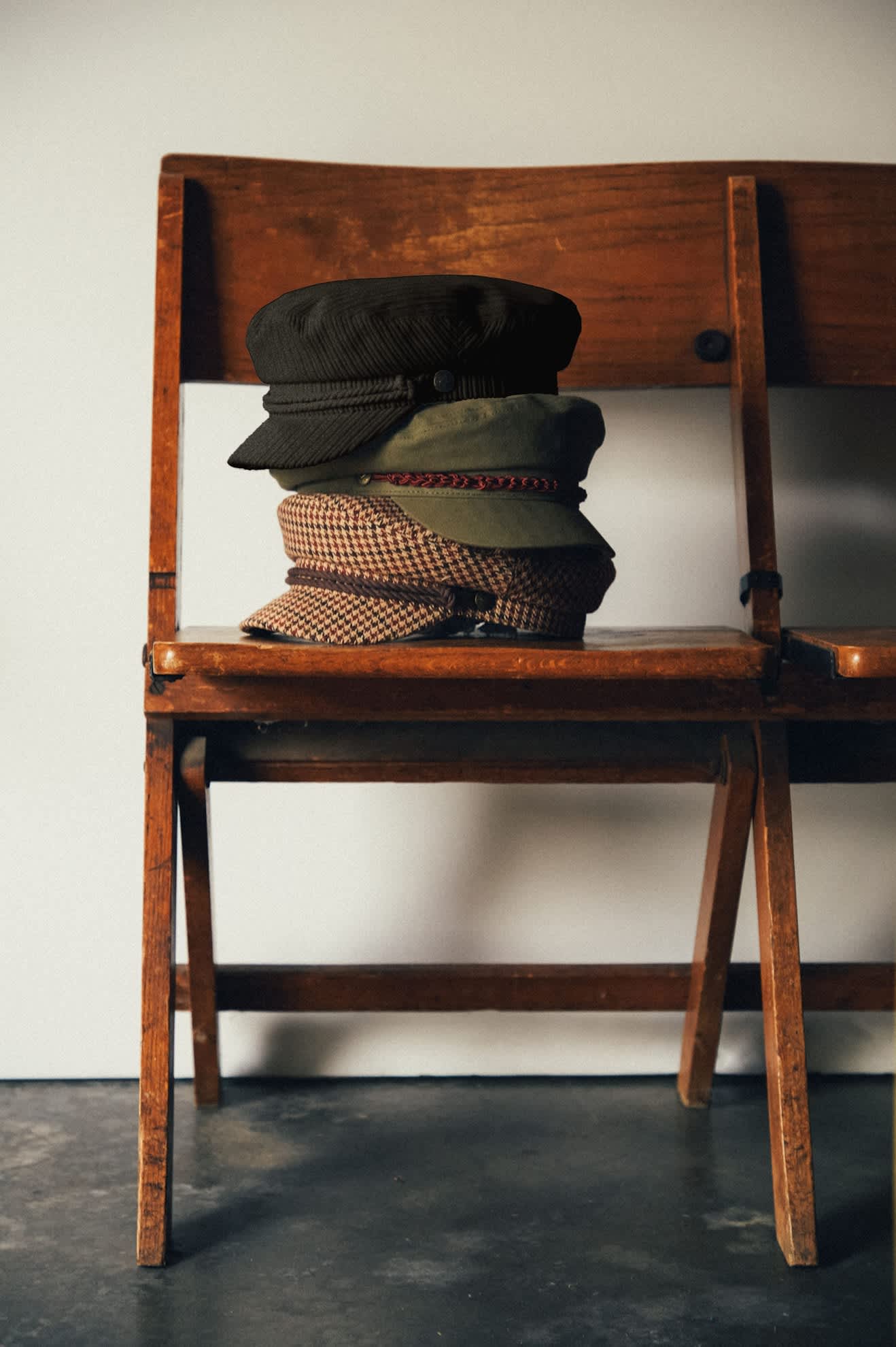 Unisex Fiddler Fisherman Cap in the color Black - Additional Laydown image