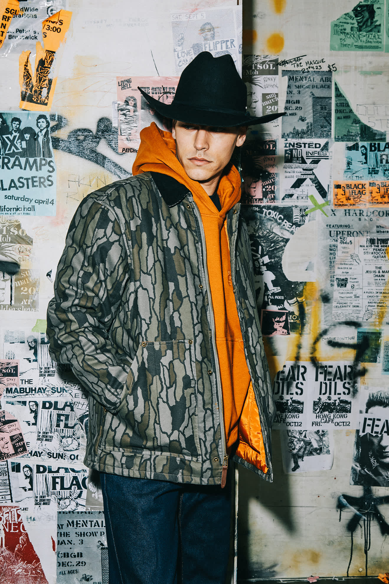 Men's Builders Ranch Jacket in the color Bark Camo - Men's Lifestyle image