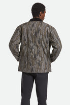 Men's Builders Ranch Jacket in the color Bark Camo - Men's Back View