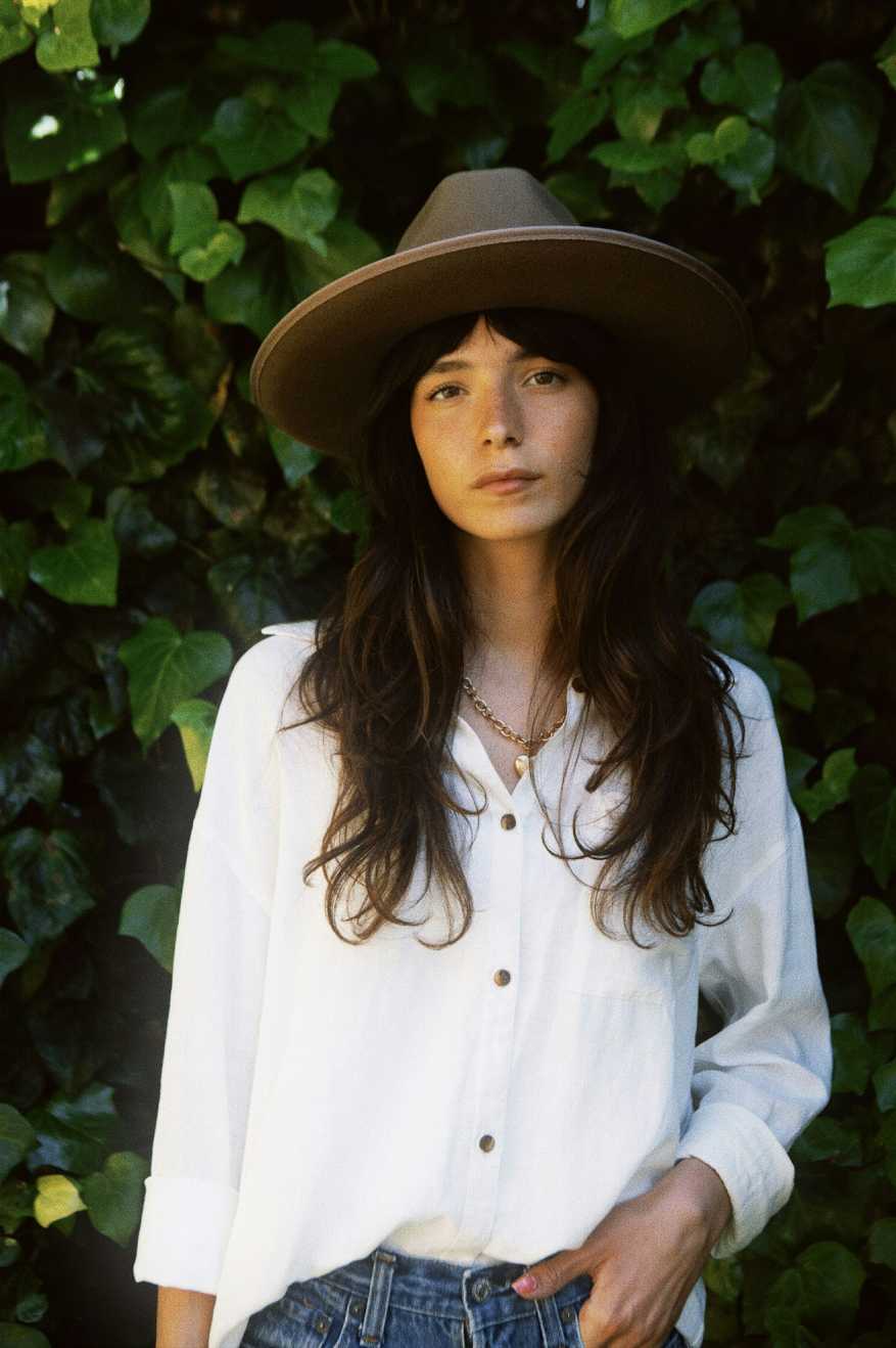 
       Brixton Vintage Linen L/S Woven Shirtdress - Off White
     