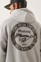 Men's Ford Mustang Hood in the color Heather Grey - Additional Fit image