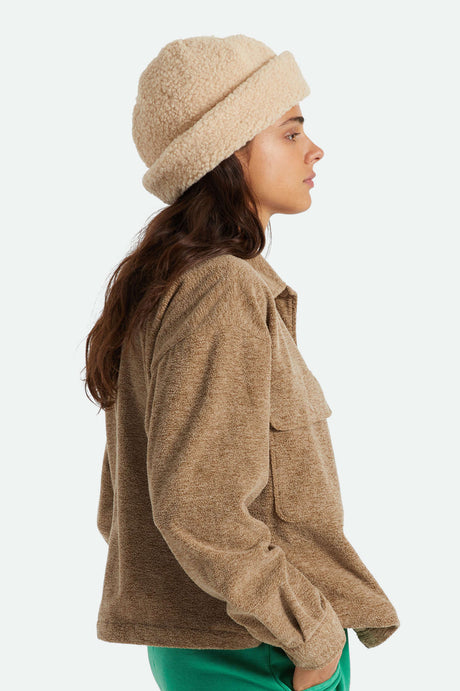 
       Brixton Unisex Ginsburg Hat - Oatmeal | Side fit
     