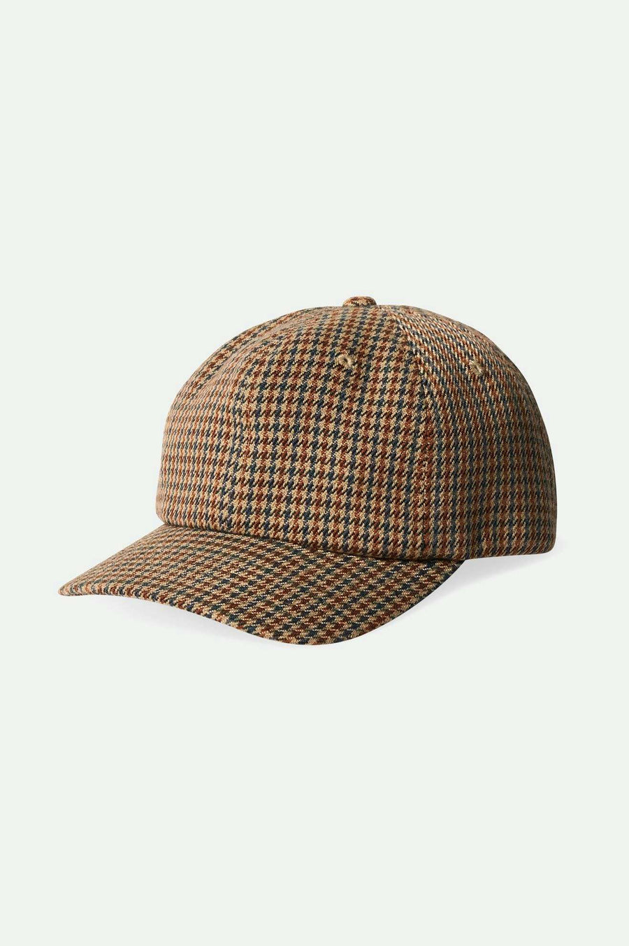 
       Brixton Unisex Shelby Adjustable Hat - Sand Houndstooth | Main
     