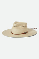 Unisex Beck Straw Rancher Hat in the color Natural - Front Product View