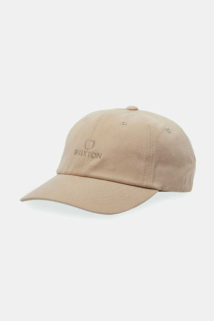 
       Brixton Men&#39;s Alpha Netplus Adjustable Hat - Sand/Sand Rinse | Main
     