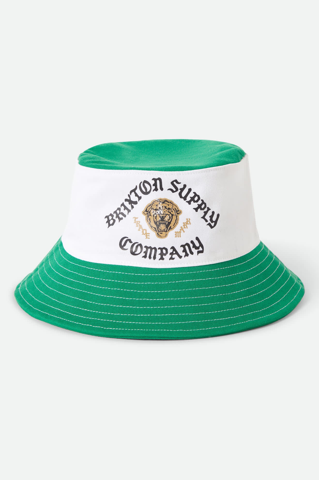 Unisex Eldon Packable Bucket Hat in the color Green/Off White Morado - Additional Laydown image