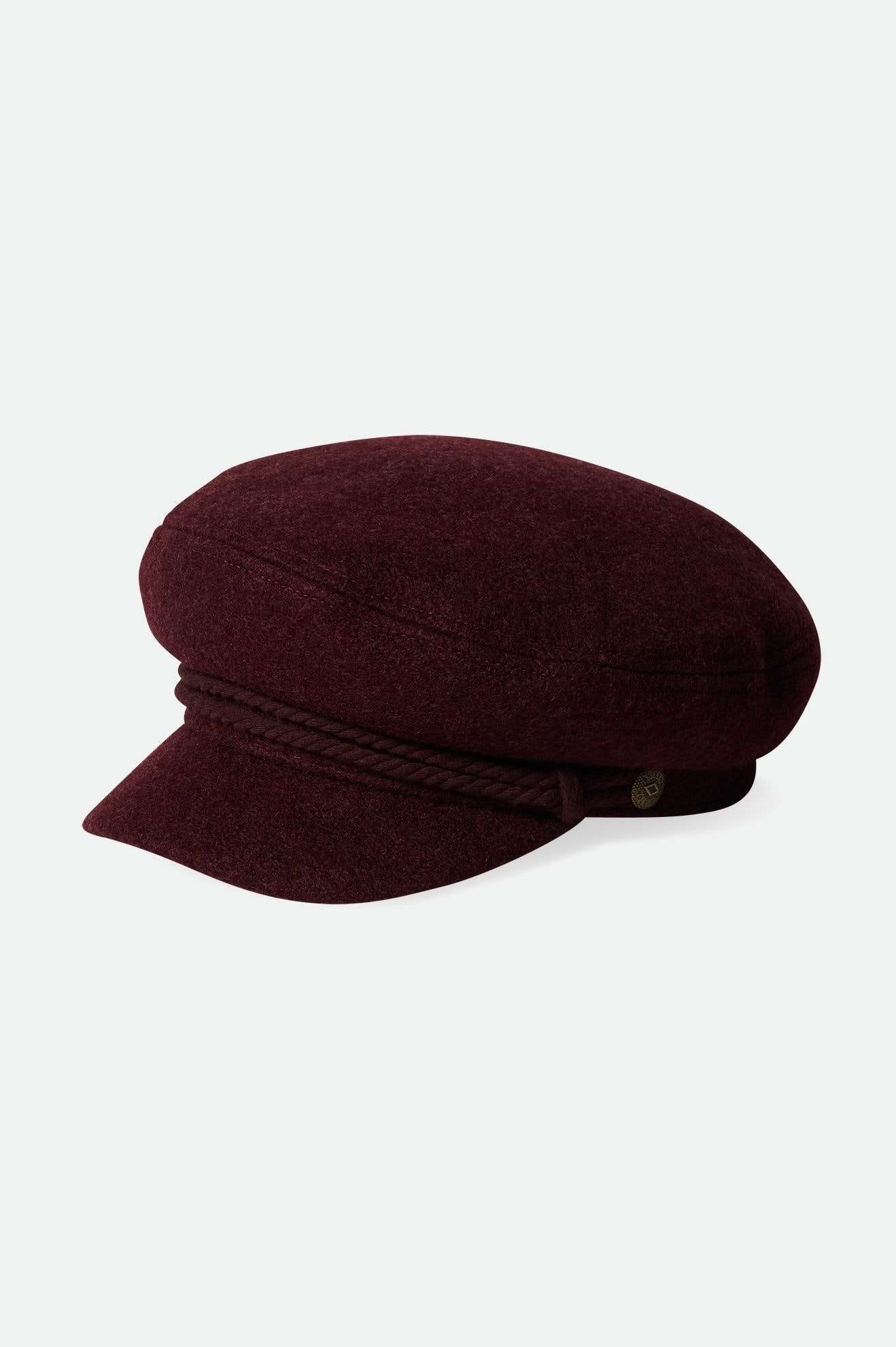 
       Brixton Unisex Fiddler Fisherman Cap - Red Mahogany | Main
     