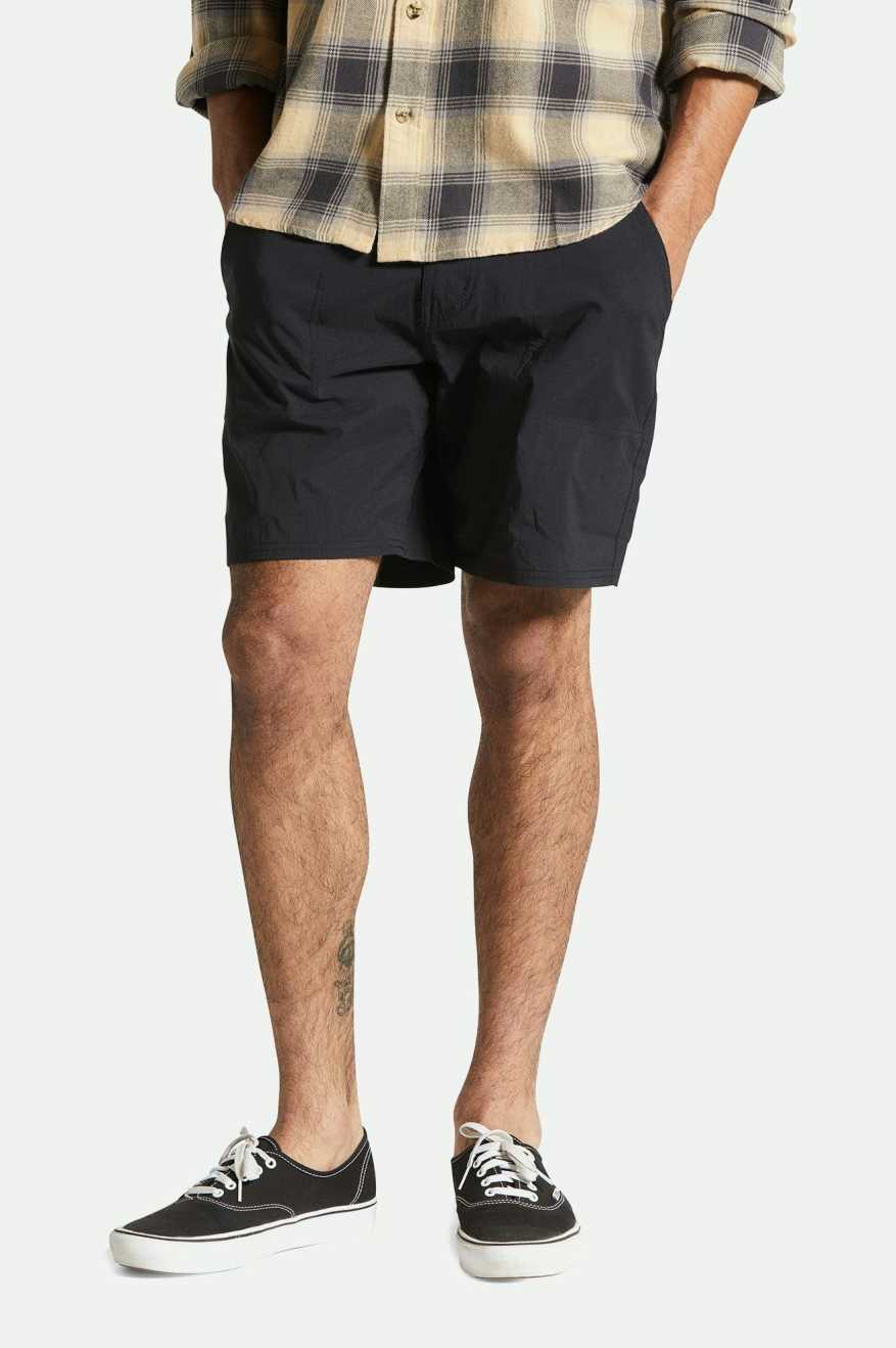 
       Brixton Adventure Ripstop Water Short - Black
     