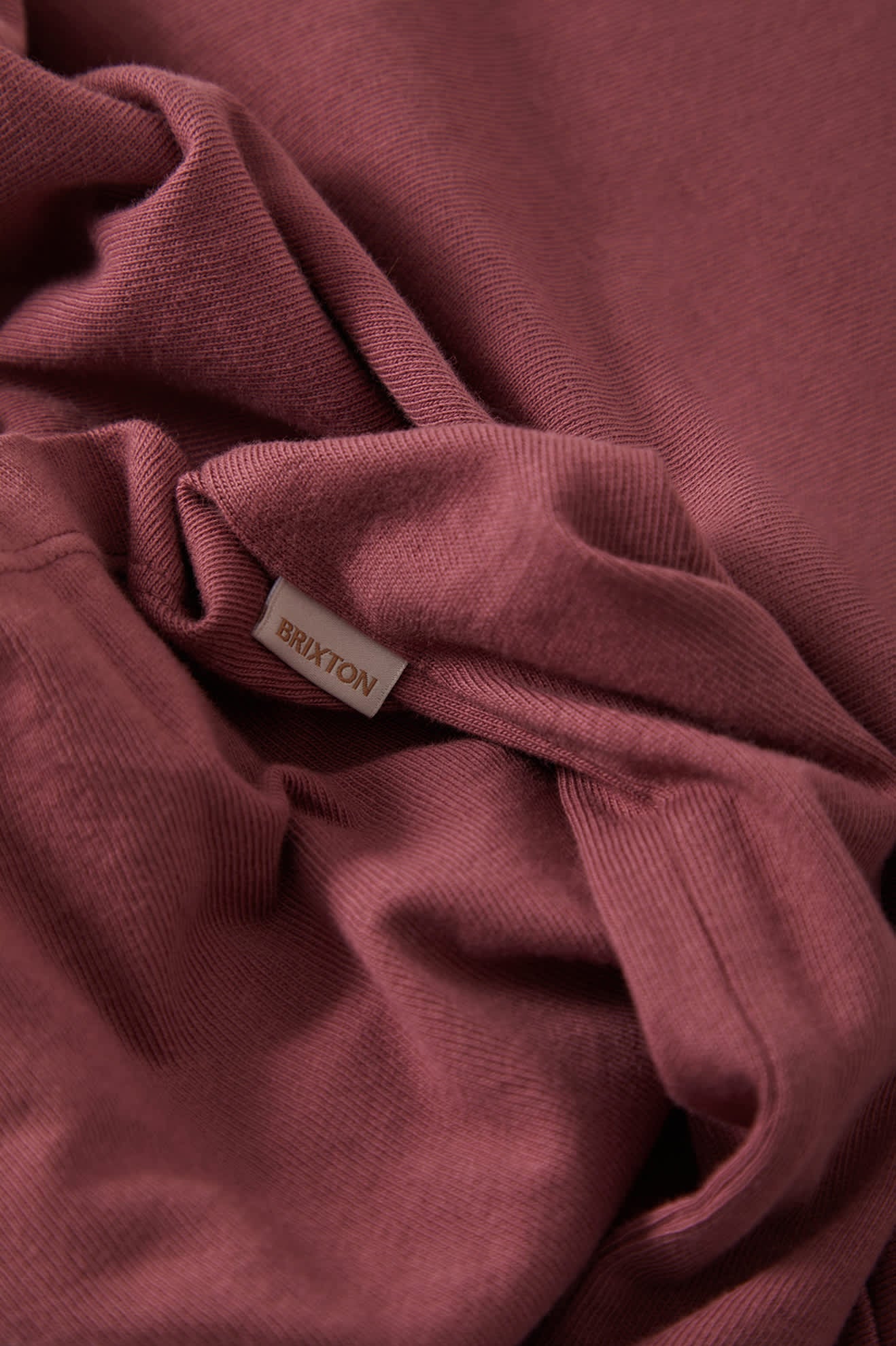 Women's Carefree Organic Garment Dye Perfect T-Shirt in the color Wild Ginger - Additional Laydown image