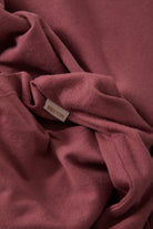 Women's Carefree Organic Garment Dye Perfect T-Shirt in the color Wild Ginger - Additional Laydown image