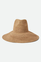 Women's Helena Straw Sun Hat in the color Tan - Additional Laydown image