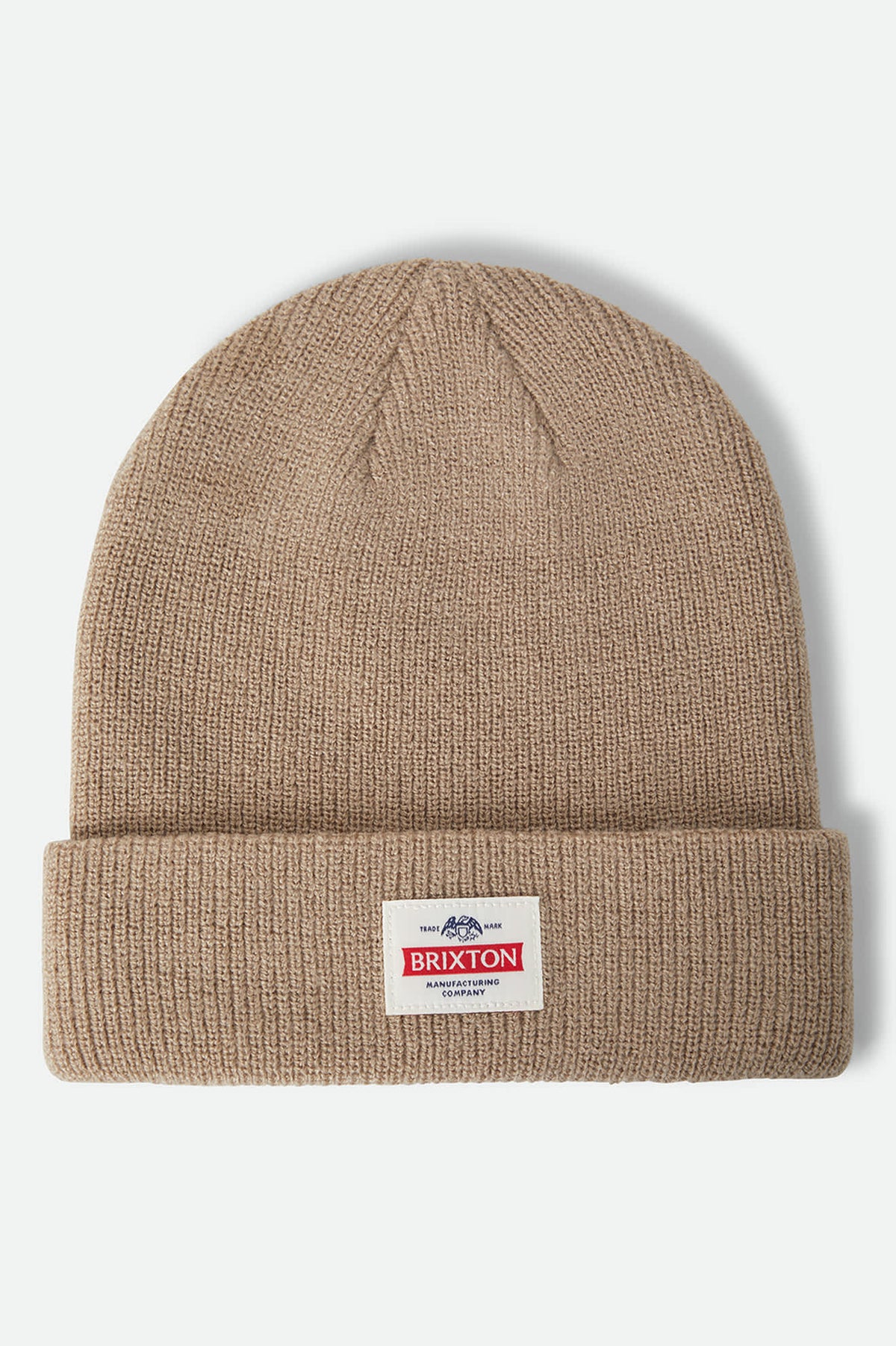 Unisex Trademark Beanie in the color British Khaki - Front Product View