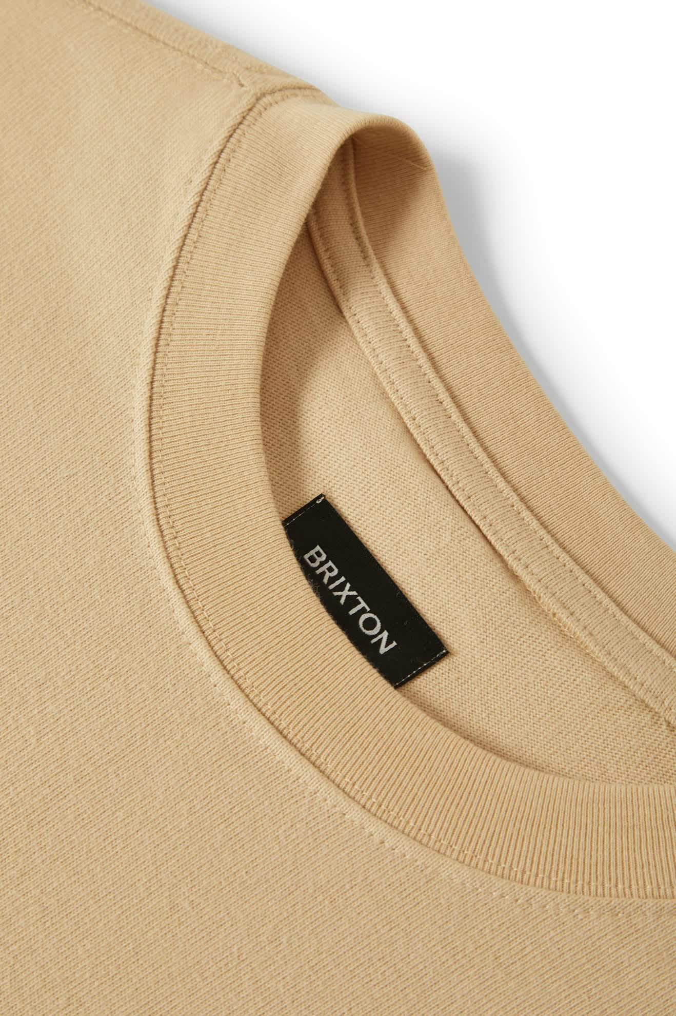 Men's Live Free Heavyweight Relaxed T-Shirt in the color Cream Classic Wash - Additional Laydown image