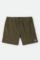 Men's Everyday Corduroy Short in the color Dark Olive - Front Product View