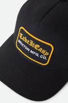 Women's Take It Easy Netplus Trucker Hat in the color Washed Black - Additional Laydown image