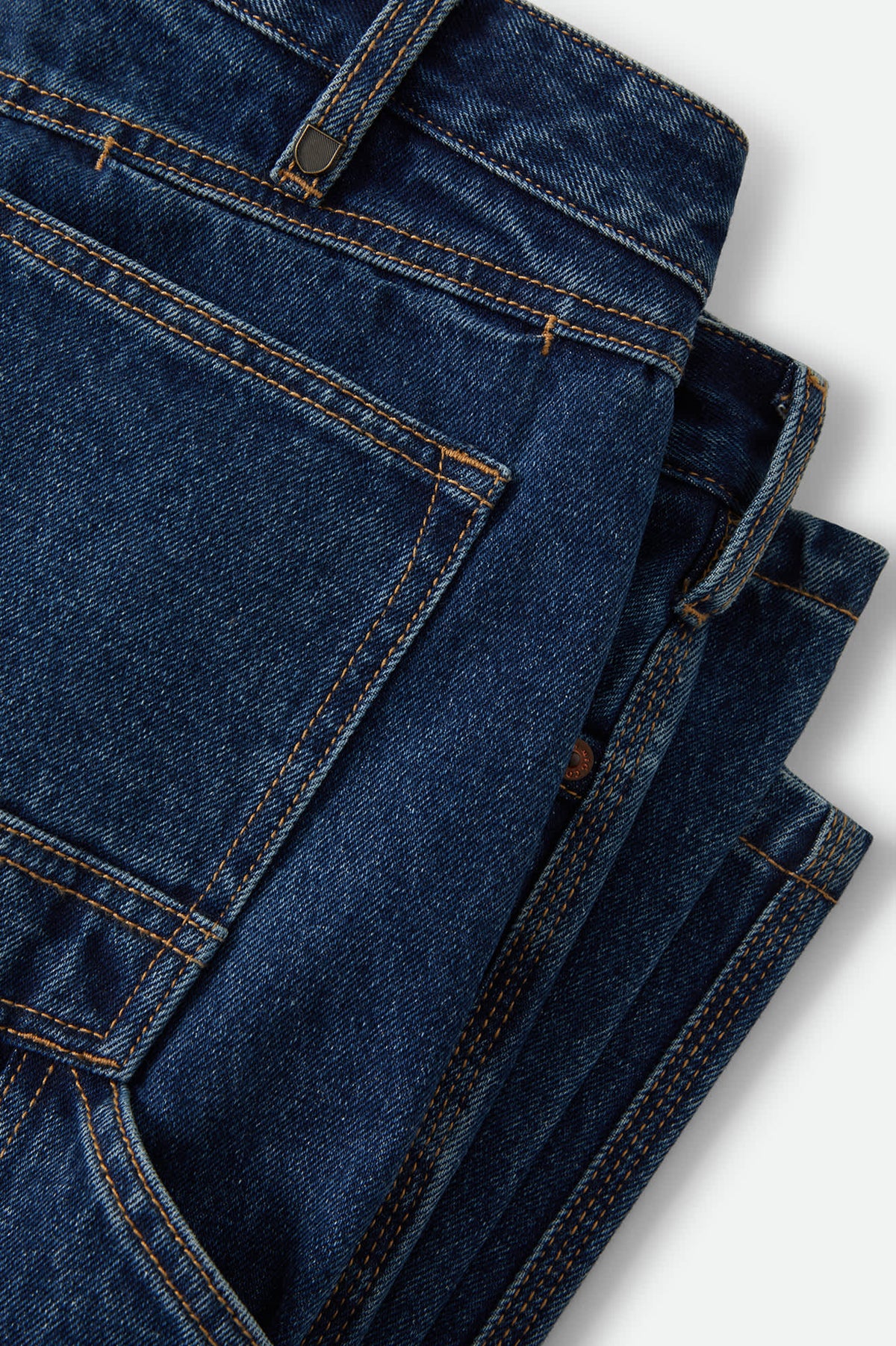Men's Builders Carpenter Pant in the color Dark Denim - Additional Laydown image