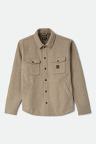 Men's Durham Felted Stretch Jacket in the color Oatmeal - Front Product View