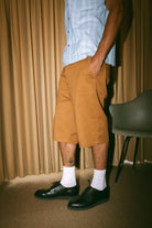 Men's Choice Chino Baggy Short in the color Washed Copper - Men's Lifestyle image