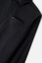 Men's Sanford Shirt in the color Black - Additional Laydown image