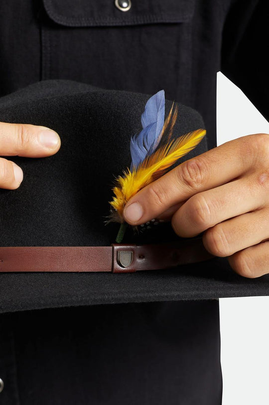 
       Brixton Brixton Hat Feather - Joe Blue/Black/Yellow
     