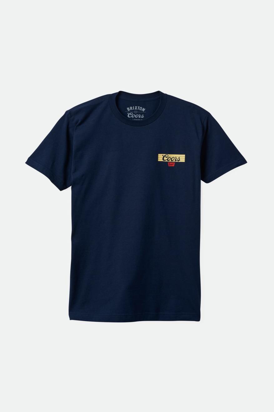 
       Brixton Coors Bar S/S Standard Tee - Navy
     