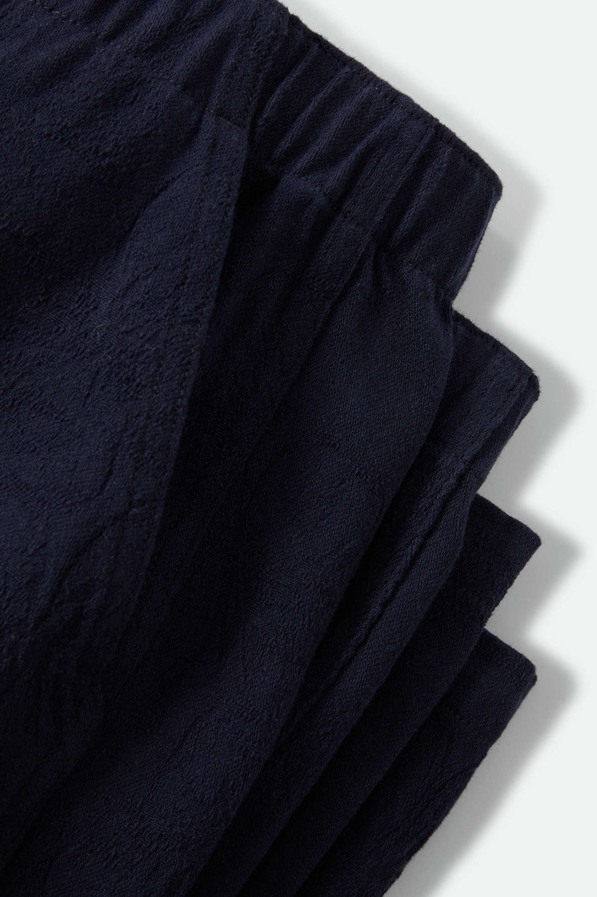 Women's Utility Everyday Barrel Pant in the color Washed Navy - Additional Laydown image