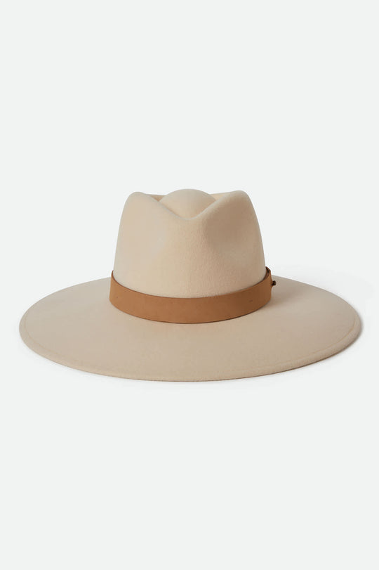 
       Women&#39;s Eleanor Felt Packable Hat in the color Macadamia - Additional Style View
     