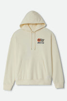 Men's 76 Finish Line Hoodie in the color Washed Off White - Front Product View