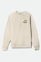 Men's Well Crew in the color Whitecap - Front Product View