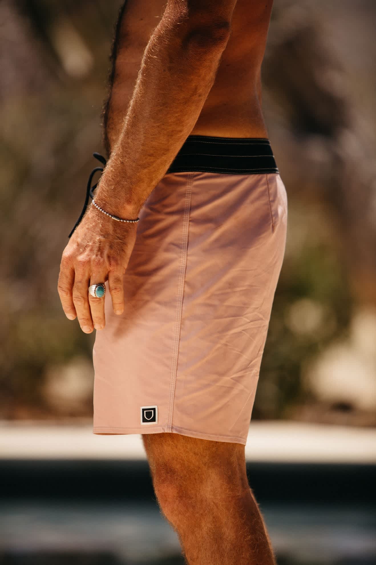 Men's Classic Trunk 17" in the color Black/Silver Pink - Men's Lifestyle image