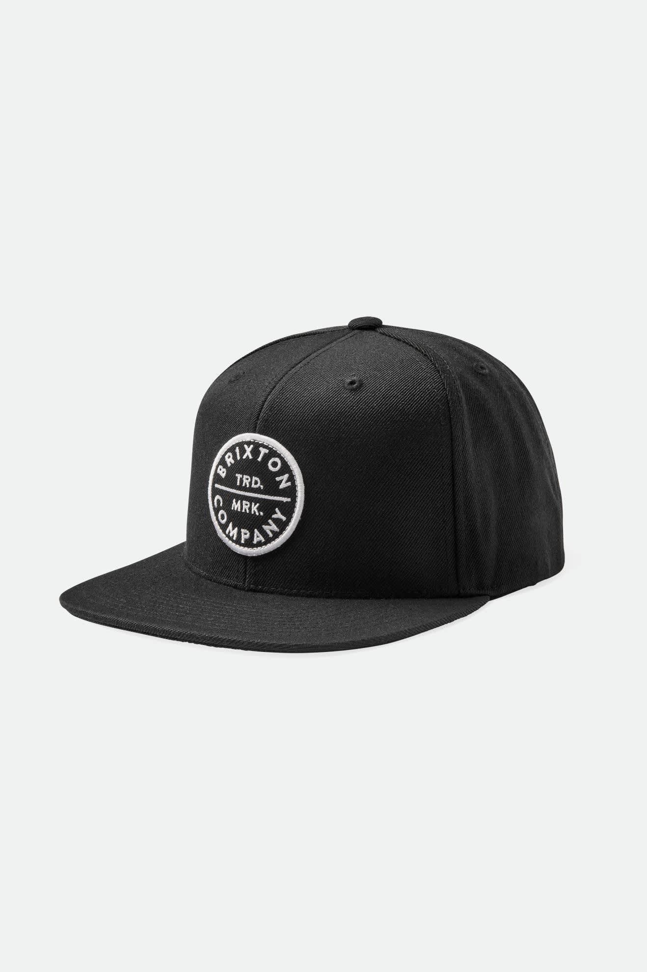 Men's Pledge MP Snapback in the color Black - Front Product View