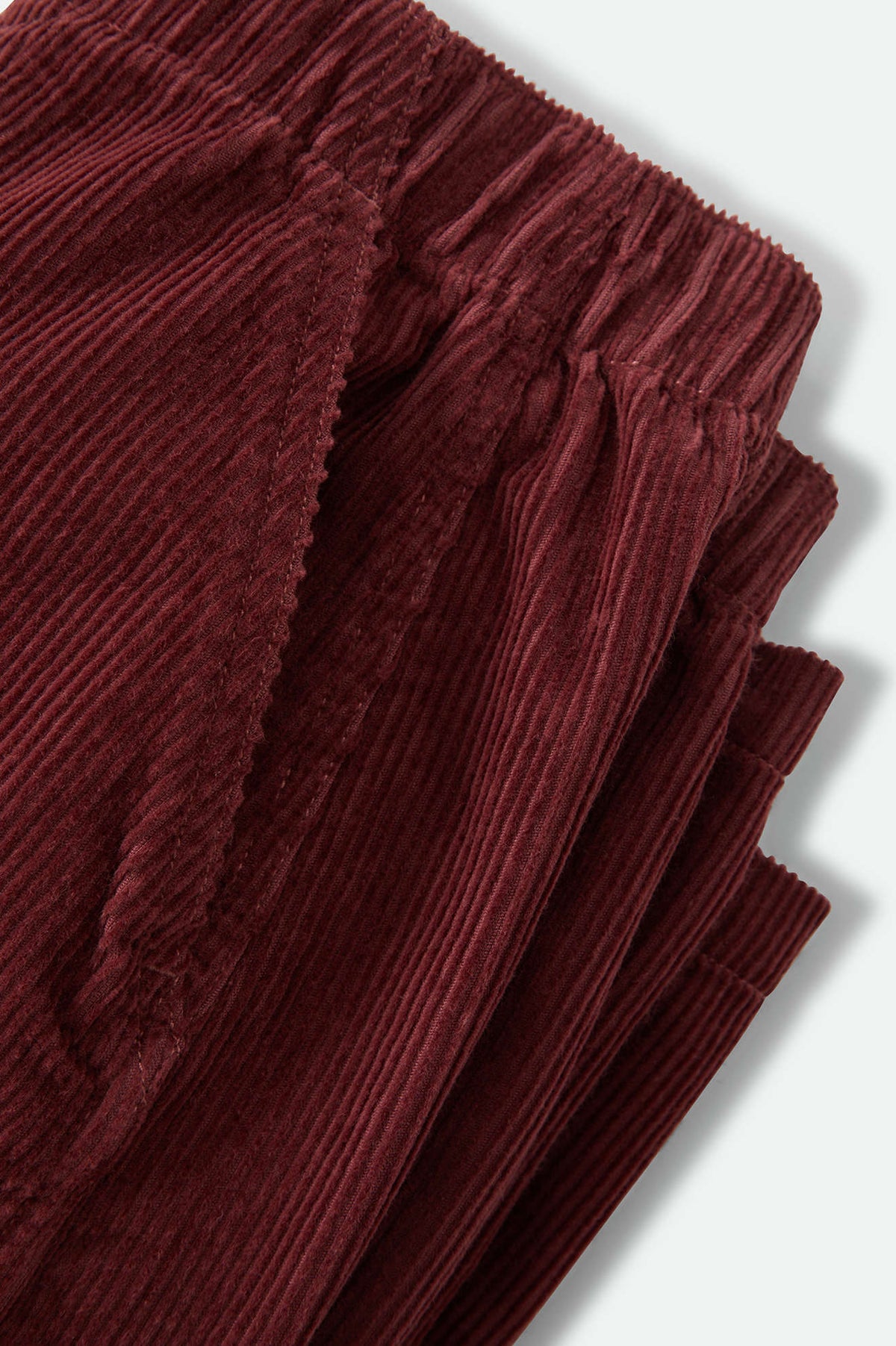 Women's Utility Everyday Barrel Pant in the color Wild Ginger Cord - Additional Laydown image