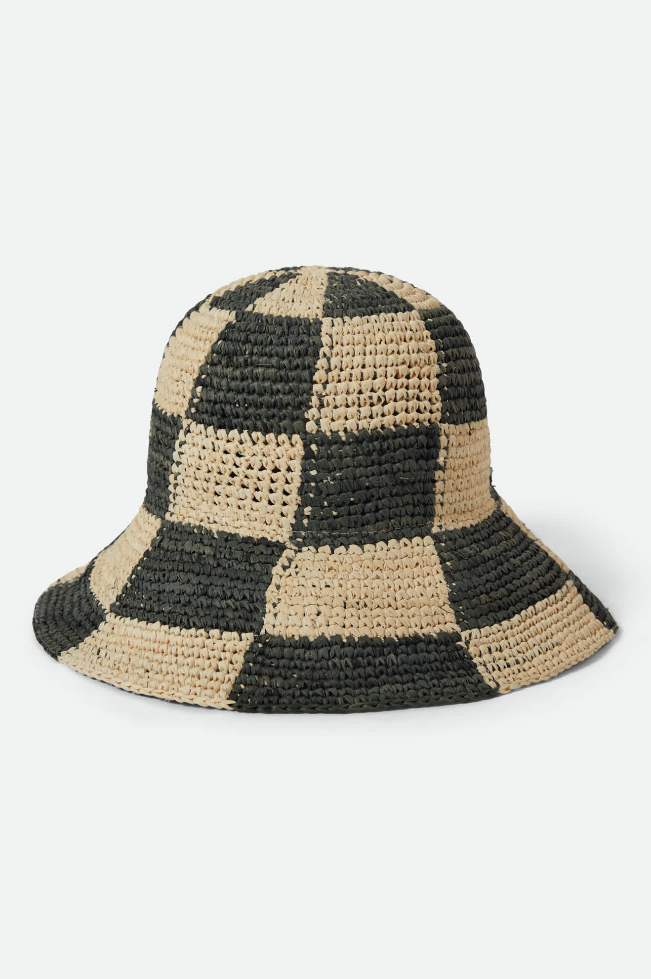 Women's Redding Bucket Hat in the color Whitecap/Deep Forest - Front Product View