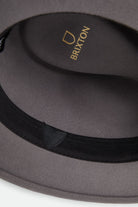 Unisex Messer Fedora in the color Grey/Grey - Additional Laydown image