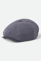 Unisex Brood Newsboy Cap in the color Indigo/Dark Sand - Front Product View