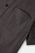 Men's Sanford Oxford Shirt in the color Charcoal - Additional Laydown image