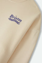 Men's Rosa Crew in the color Whitecap - Additional Laydown image