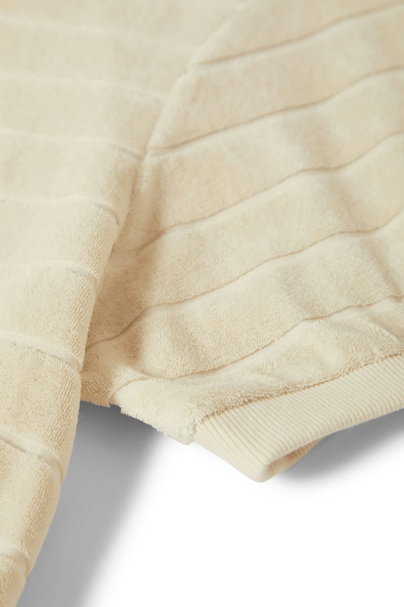 Men's Weekend Terry Cloth S/S Polo in the color Whitecap - Additional Laydown image