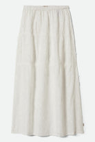 Women's The Abigail Skirt in the color Off White Floral - Front Product View