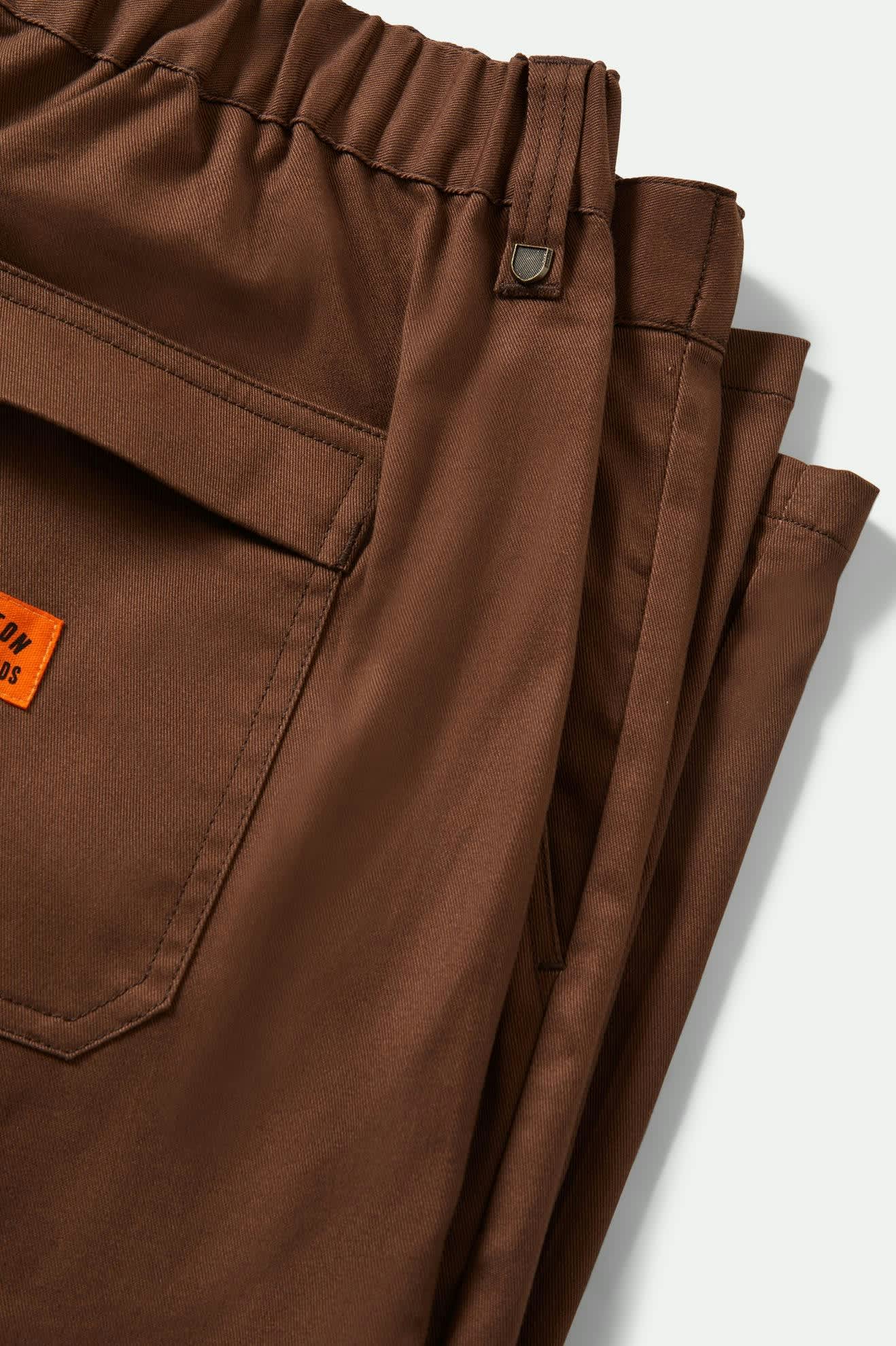 Men's Union Baggy Pant in the color Pinecone Brown - Additional Laydown image