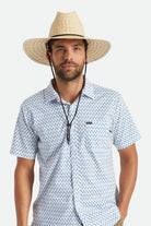 Unisex Bells II Sun Hat in the color Tan - Men's Front View