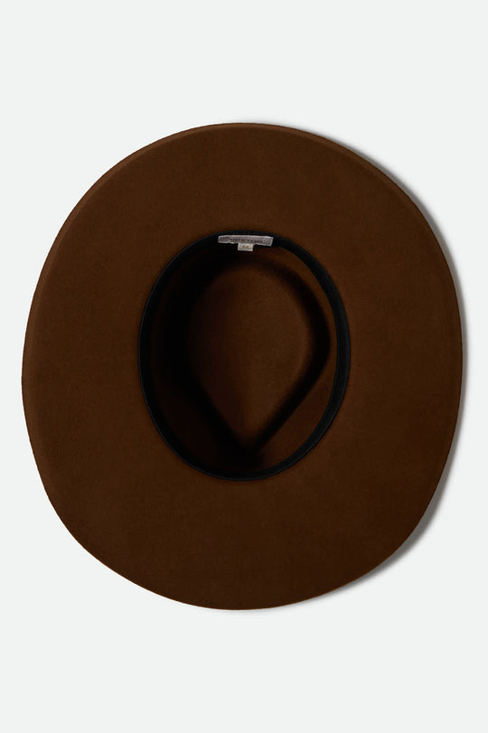 
       Women&#39;s Marlow Rancher Hat in the color Coffee - Additional Laydown image
     