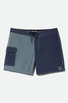Men's Classic Trunk 17" in the color Washed Navy/Trooper - Front Product View
