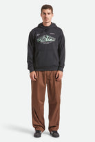 Men's Forman Hoodie in the color Black - Additional Fit image