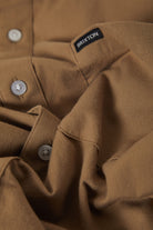 Men's Sanford Short Sleeve Shirt in the color Khaki - Additional Laydown image