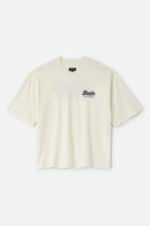 Men's Jensen Boxy T-Shirt in the color Cream - Front Product View