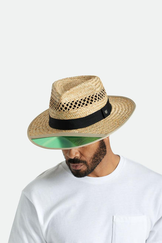 
       Brixton Hunter Straw Fedora - Tan
     